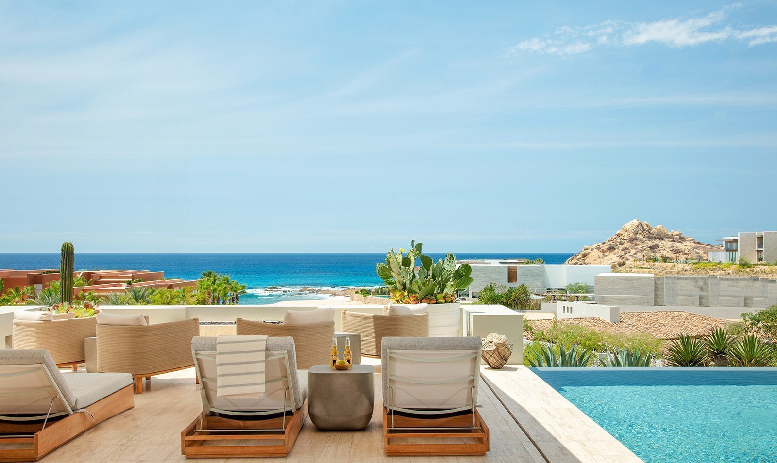 Maravilla Los Cabos custom oceanfront villa with private pool and Sea of Cortez views