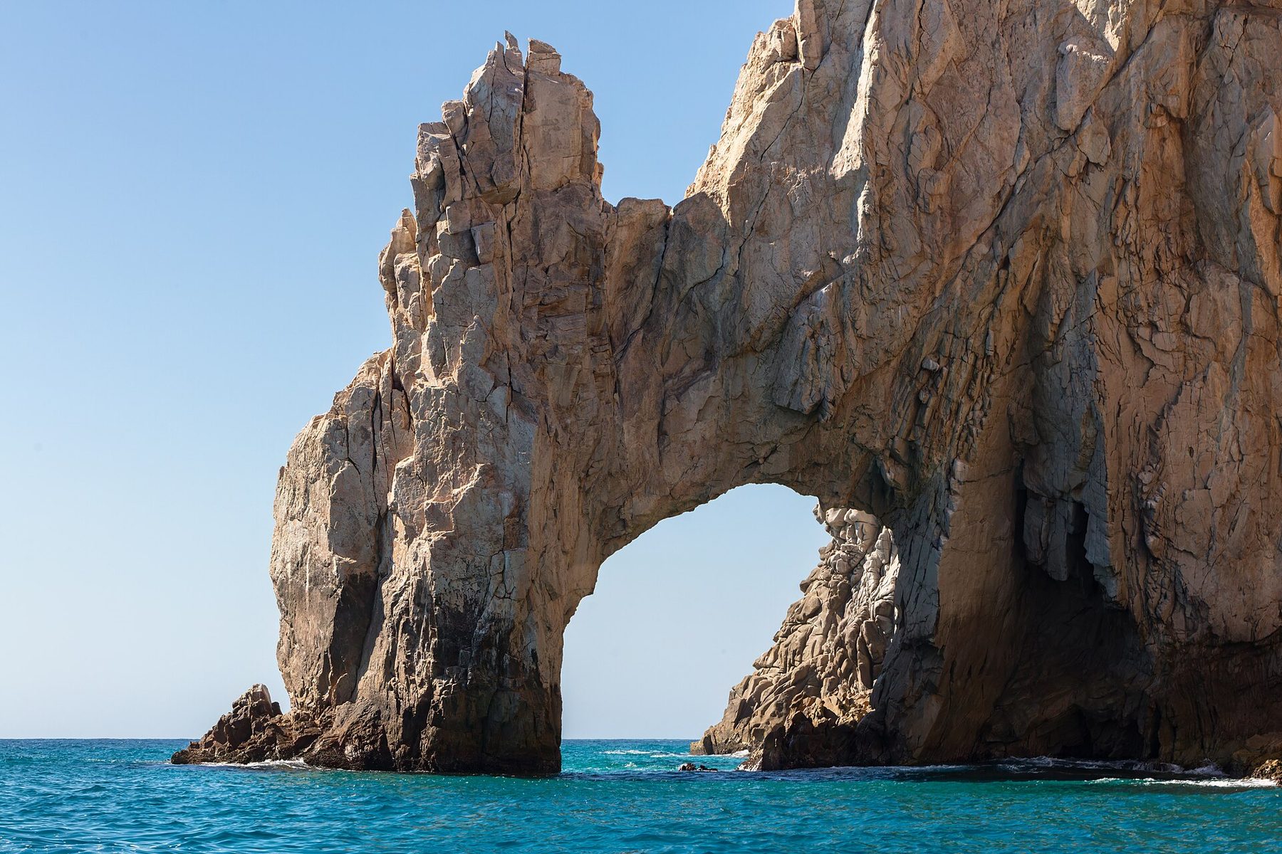 The Arch at Land's End, Cabo San Lucas, seen from the water
