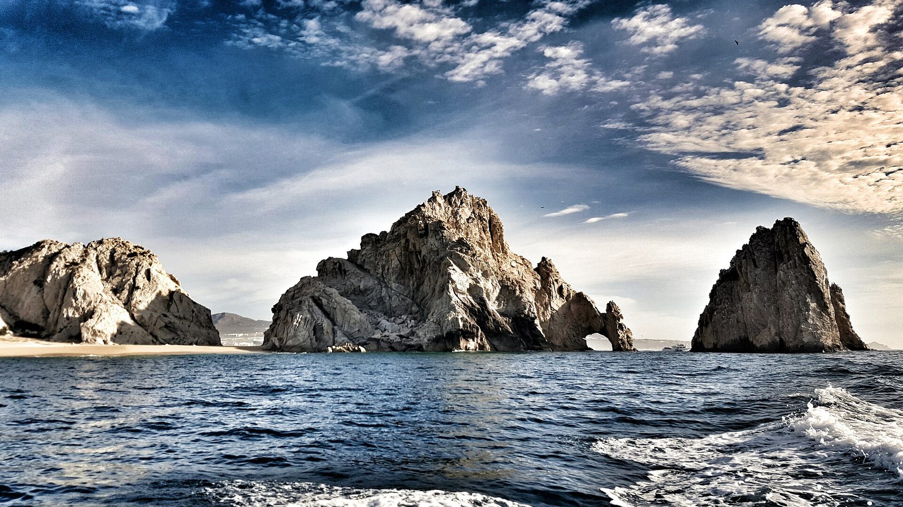 Land's End, Cabo San Lucas, where the Pacific meets the Sea of Cortez