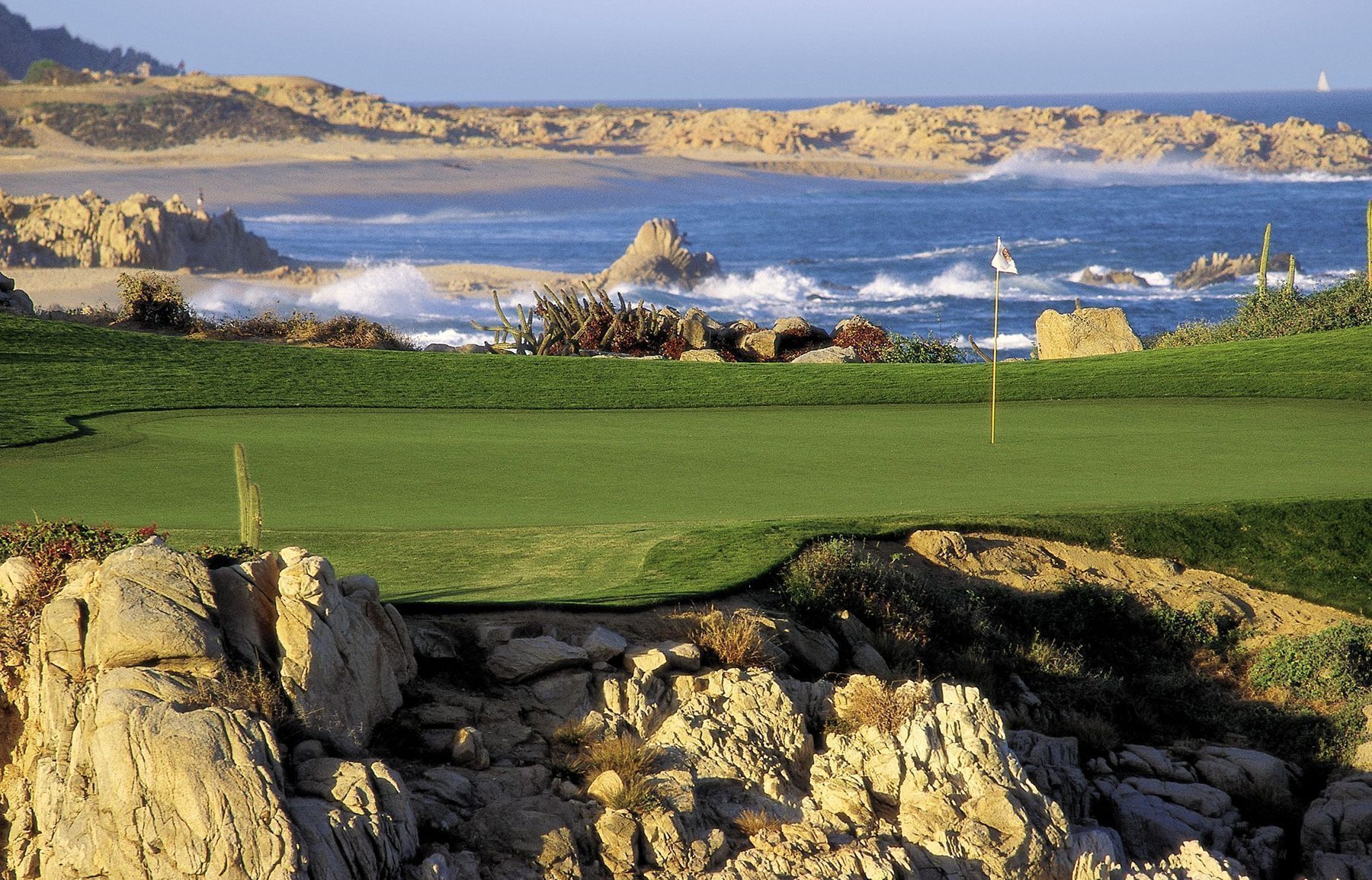Jack Nicklaus designed Ocean Course at Cabo Del Sol with Sea of Cortez views and championship layout