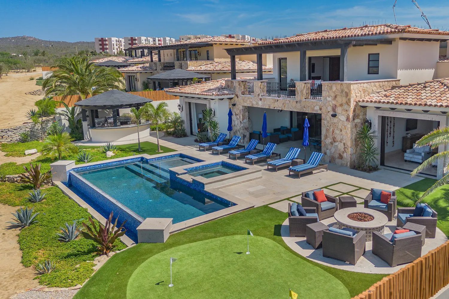Diamante El Cardonal residences with Tiger Woods designed golf course views